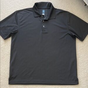 PGA Tour Airflux Men's Charcoal Gray Polo Shirt